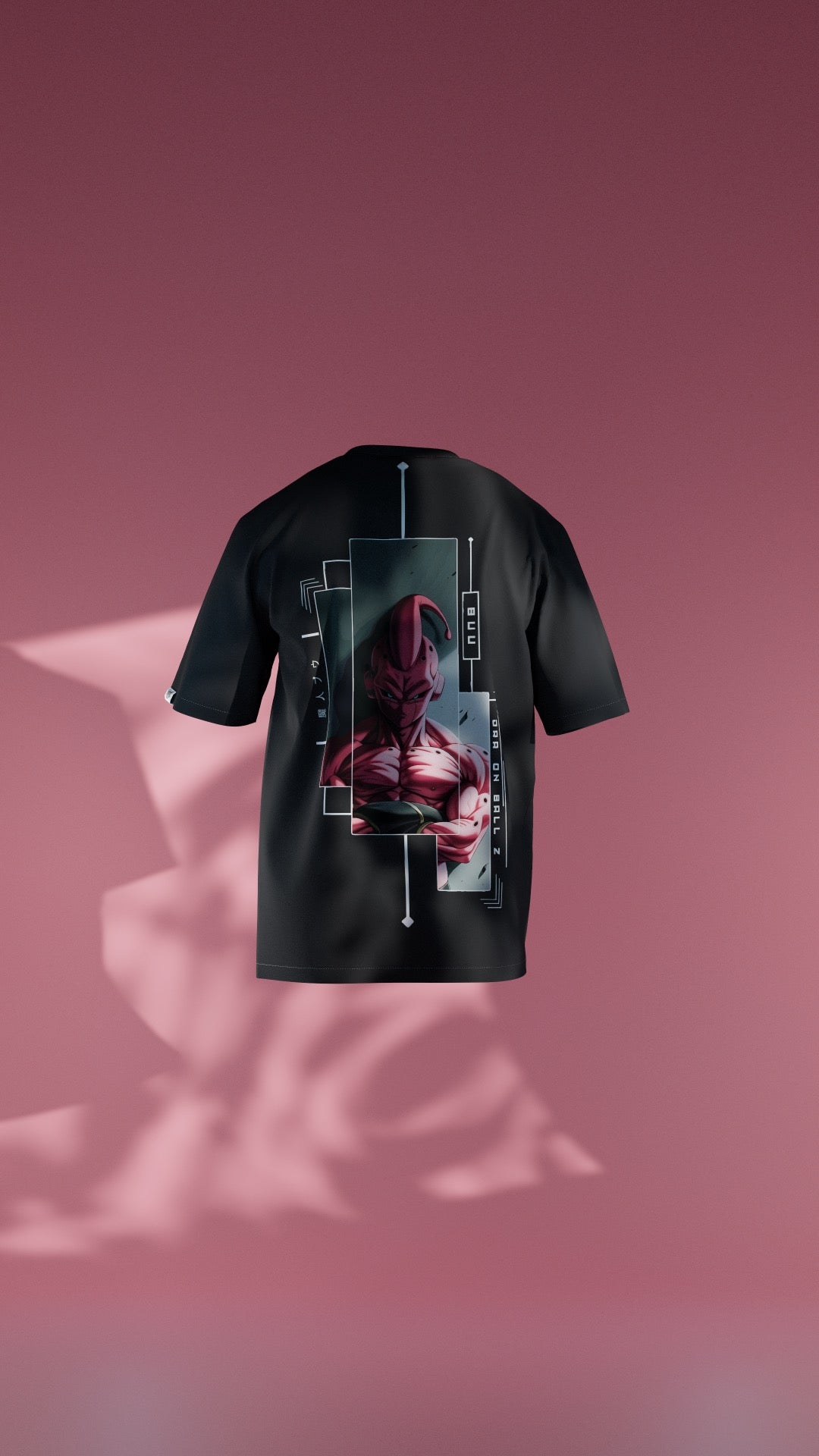 "Pure Chaos" Kid Buu Tech-Panel Graphic T-Shirt