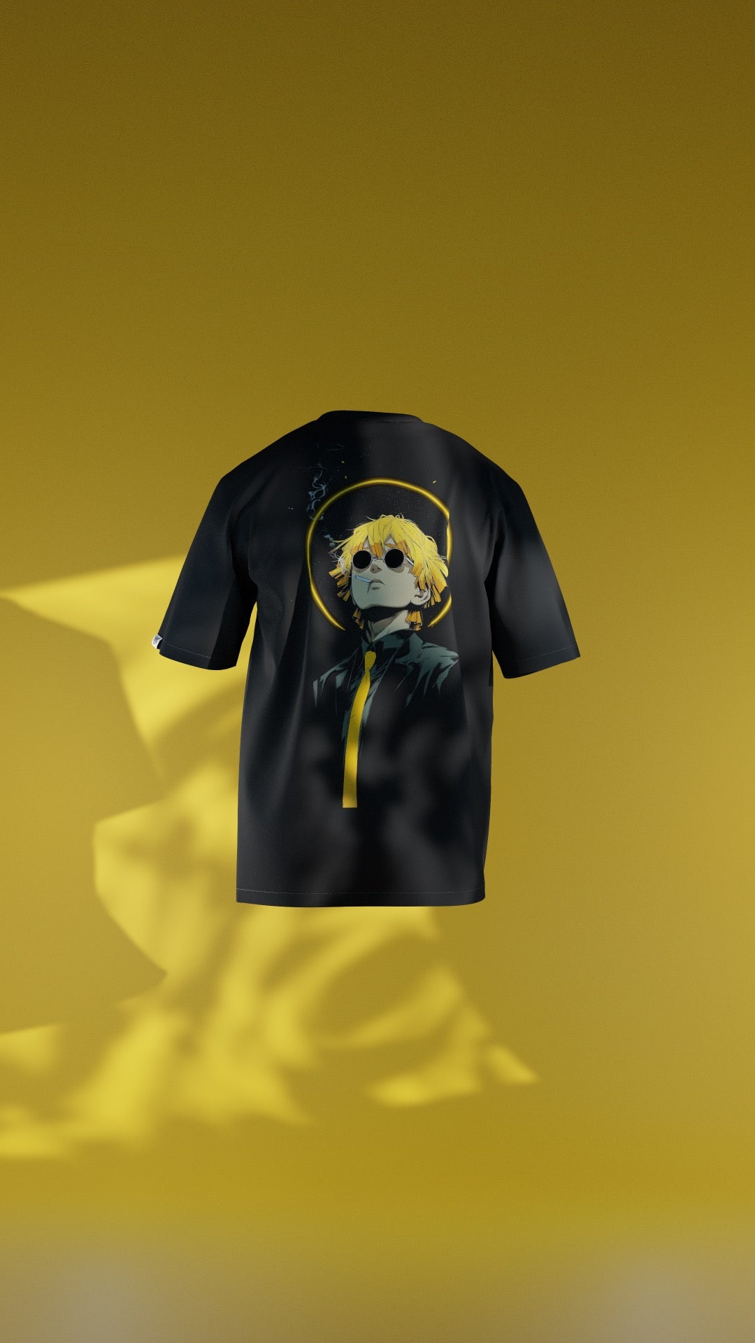 "Thunder Executive" Zenitsu Suit & Sunglasses Graphic T-Shirt