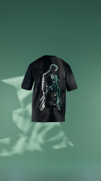 "The Pirate Hunter" Roronoa Zoro Shadow Graphic T-Shirt