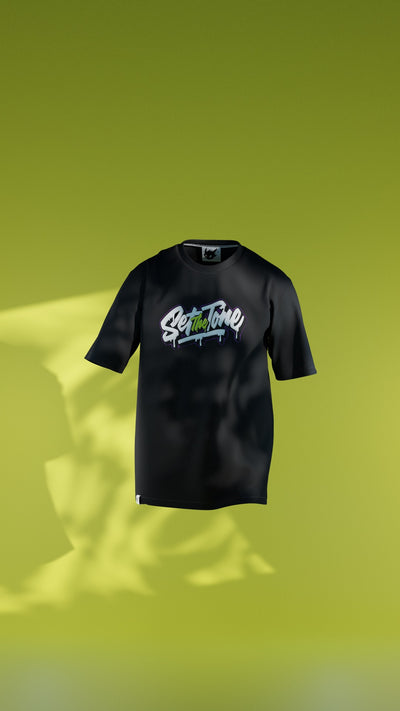 "Set the Tone" Graffiti Potion Graphic T-Shirt